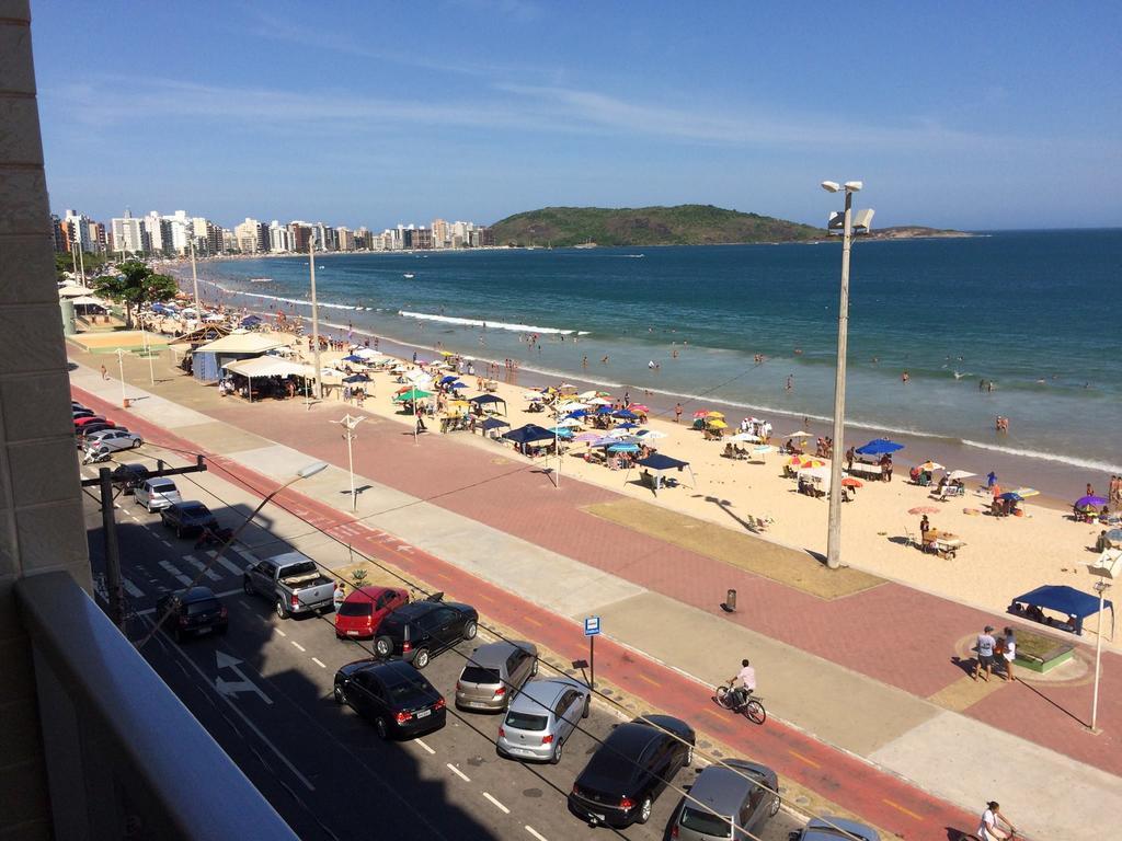Apartamento Guarapari Luxo Frente Para O Mar Kültér fotó